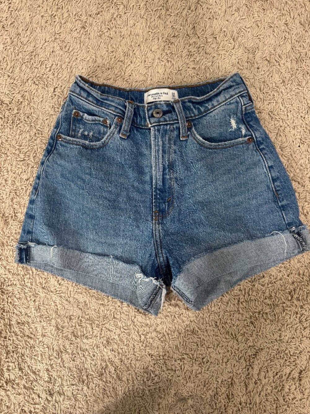 Abercrombie and Fitch Dad Short High Rise Curve